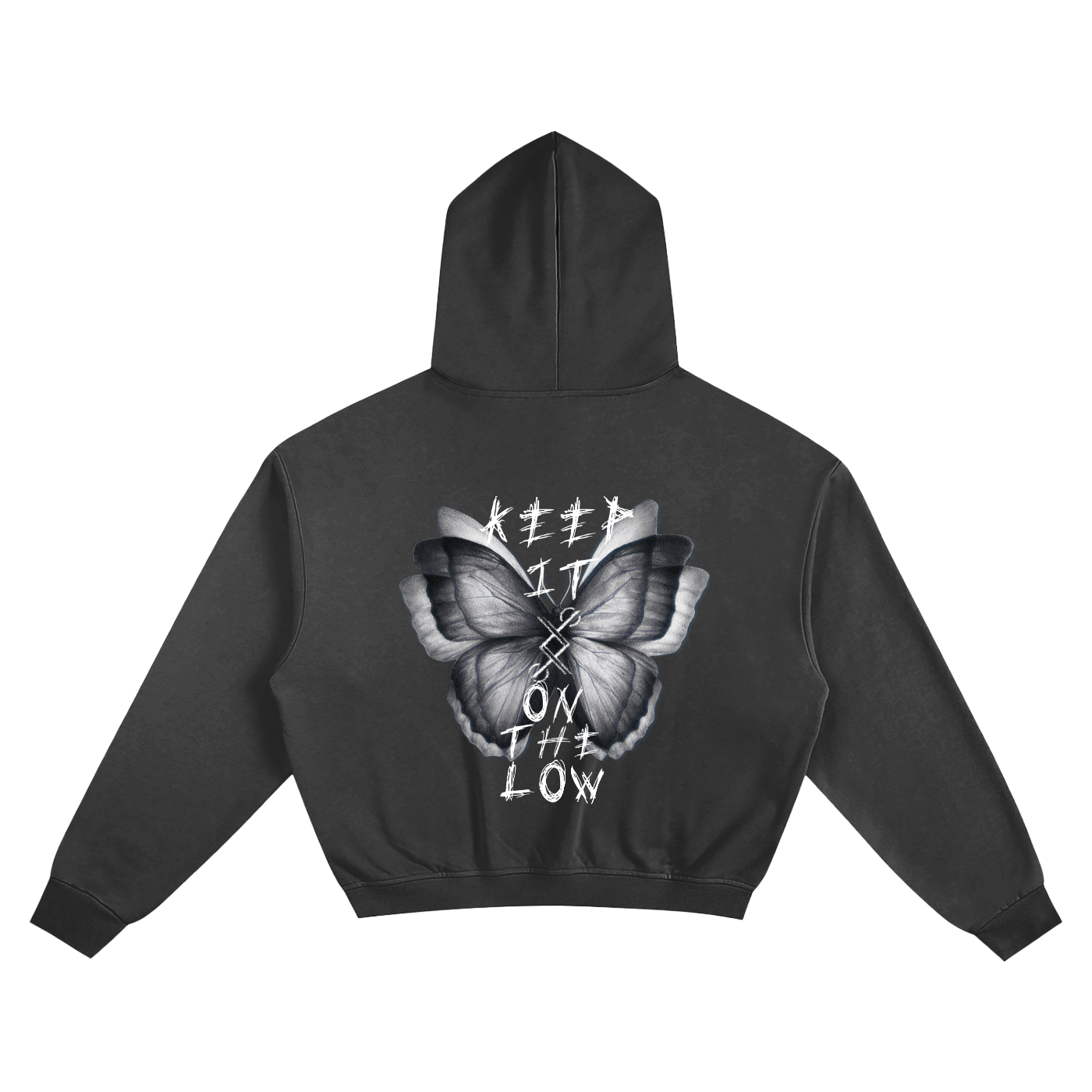 ON THE LOW Boxy Hoodie